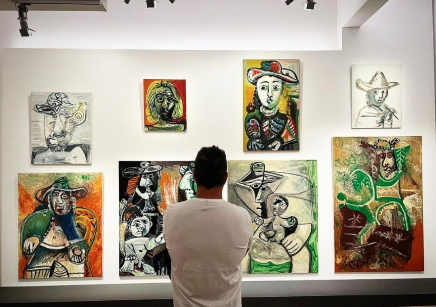 Luciano Martins homenageia Picasso com releituras de suas obras